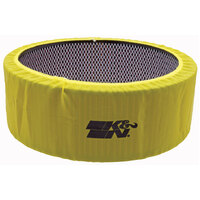 K&N E-3760PY Air Filter Wrap PRECHARGER WRAP, YELLOW, CUSTOM