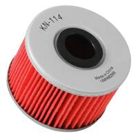 K&N KN-114 Oil Filter OIL FILTER; POWERSPORTS CARTRIDGE