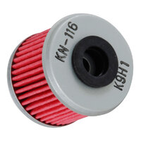 K&N KN-116 Oil Filter OIL FILTER; POWERSPORTS CARTRIDGE