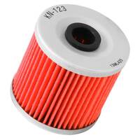 K&N KN-123 Oil Filter OIL FILTER; POWERSPORTS CARTRIDGE