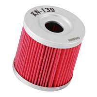 K&N KN-139 Oil Filter OIL FILTER; POWERSPORTS CARTRIDGE