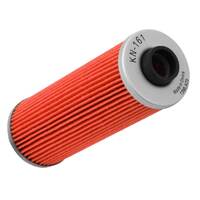 K&N KN-161 Oil Filter OIL FILTER; POWERSPORTS CARTRIDGE