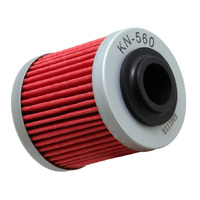 K&N KN-560 Oil Filter OIL FILTER; POWERSPORTS CARTRIDGE