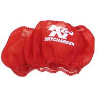 K&N RC-3028DR Air Filter Wrap DRYCHARGER WRAP; 57-3028, 57-3029, RED