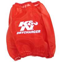K&N RC-5040DR Air Filter Wrap DRYCHARGER WRAP; RC-5040, RED