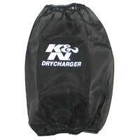 K&N RC-5046DK Air Filter Wrap DRYCHARGER WRAP; RC-5046, BLACK