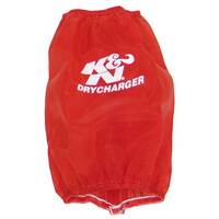 K&N RC-5100DR Air Filter Wrap DRYCHARGER WRAP; RC-5100, RED