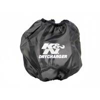 K&N RF-1024DK Air Filter Wrap DRYCHARGER WRAP; RF-1024, BLACK, CUSTOM