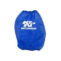 K&N RF-1032DL Air Filter Wrap DRYCHARGER WRAP, BLUE, CUSTOM
