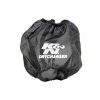 K&N RF-1042DK Air Filter Wrap DRYCHARGER WRAP; RF-1042, BLACK, CUSTOM