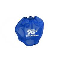 K&N RF-1042DL Air Filter Wrap DRYCHARGER WRAP; BLUE, CUSTOM