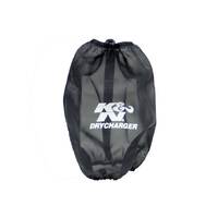 K&N RF-1045DK Air Filter Wrap DRYCHARGER WRAP; RF-1045, BLACK, CUSTOM