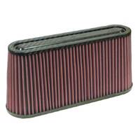 K&N RF-1050 Universal Air Filter - Carbon Fiber Top