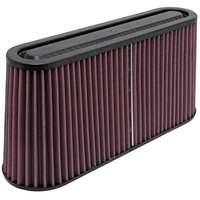 K&N RP-5105 Universal Air Filter - Carbon Fiber Top and Base