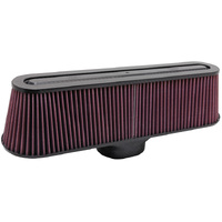 K&N RP-5135 Universal Air Filter - Carbon Fiber Top and Base