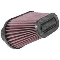 K&N RP-6101 Universal Air Filter - Carbon Fiber Top