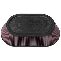 K&N RP-6103 Universal Air Filter - Carbon Fiber Top