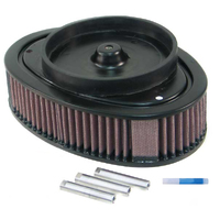 K&N RT-3910 Oval Air Filter LARGE CAPACITY FILTER ELEMENT; RK-3909-1