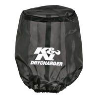K&N RU-2590DK Air Filter Wrap DRYCHARGER WRAP; RU-2590, BLACK