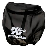 K&N RU-5147DK Air Filter Wrap DRYCHARGER WRAP; RU-5147, BLACK