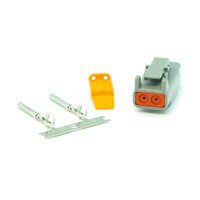 LINK Terminals and Plugs Deutsch 2 Way Plug Kit  PKD2F