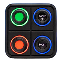 LINK 4 key (2x2) CAN Keypad with interchangeable 15mm inserts (sold separately) for (CANKEYPAD4)