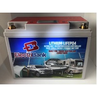 ElectriBank 70Ah Deep-Cycle High-Current Energy Storage Battery - 130Ah PbEq