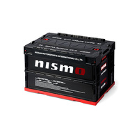 NISMO FOLDABLE CONTAINER STORAGE BOX 20L BLACK