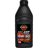 Penrite MC-4 PAO Ester Motorcycle Oil - 15W-50, 1 Litre
