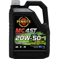 Penrite MC-4 Motorcycle Oil - 20W-50, 4 Litre