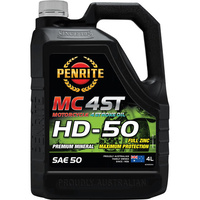 Penrite MC-4 HD Motorcycle Oil - SAE 50, 4 Litre