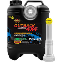 Penrite Outback Hardened 4x4 Diesel Engine Oil 15W-40 10 Litre