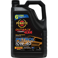 Penrite Outback Hardened 4x4 Petrol Engine Oil 10W-40 6 Litre
