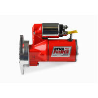 MSD Starter DynaForce Mini Red Powdercoated For Ford Windsor Cleveland Manual Transmission 3/8 in. Ring Gear Depth Each