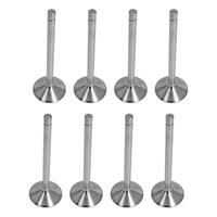 Proflow Maxflow Valves Holden SuperMax Heads Exhaust Stainless Steel 1.600 in. Diameter 8mm Stem 5.400 in. Length Set of 8