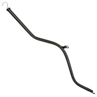 Proflow Transmission Dipstick and tube Steel Black TH350 34 in. Length Each