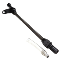 Proflow Transmission Dipstick Braided Stainless/Black Steel Bellhousing Mount 700R4 4L60E Each