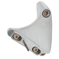 Proflow Timing Pointer Aluminum Polished Adjustable Chev Small Block 6 in. 7 in. Dampers Each
