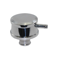 Proflow Breather Cap Push-In with Tube Smooth ,Polished Aluminium