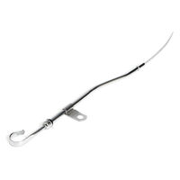 Proflow Engine Oil Dipstick with Tube To Pan Steel Chrome SBF Windsor V8 351 Each