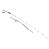 Proflow Engine Oil Dipstick with Tube To Pan Steel Chrome SBF Cleveland 302c 351c Each