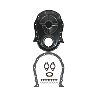 Proflow Timing Chain Cover Kit For Chevrolet Big Block 396-454 with Seal / Gasket / Hardware (Black Steel)