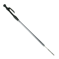 Proflow Engine Dipstick Braided Stainless Steel Black Billet Handle ,For Ford Falcon 302 351C