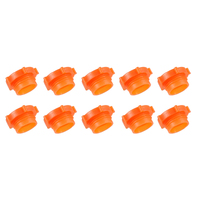 Proflow Plastic Hose Cap Male -12AN Qty 10