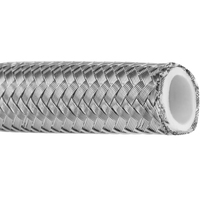 Proflow Stainless Steel Braided PTFE Hose -04AN 5 Metre Length