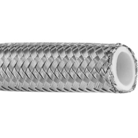 Proflow Stainless Steel Braided PTFE Hose -08AN 5 Metre