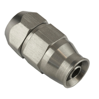 Proflow Weld On Stainless Hose End in. Lifesaversin. -04AN PTFE hose