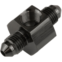 Proflow BLACK -03 AN FLARE UNION WITH 1/8 NPT PORT