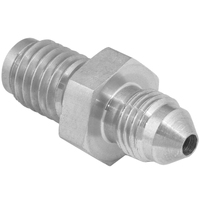 Proflow Stainless Brake Adaptor Male Inverted Flare -04AN to 7/16 x 24