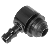 Proflow Brake Booster Check Valve Aluminium Black Anodised 3/8in. Hose Barb